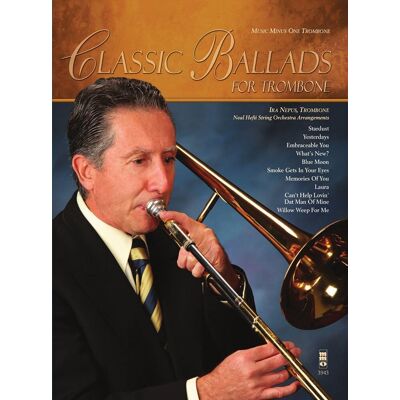 Various Music Minus One Template: Classic Ballads For Trombone: Includes Access Audio - Publicité Various Music Minus One Template: Classic Ballads For Trombone: Includes Access Audio - Publicité