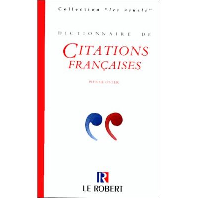 Collectif Dictionnaire De Citations Françaises - Publicité Collectif Dictionnaire De Citations Françaises - Publicité