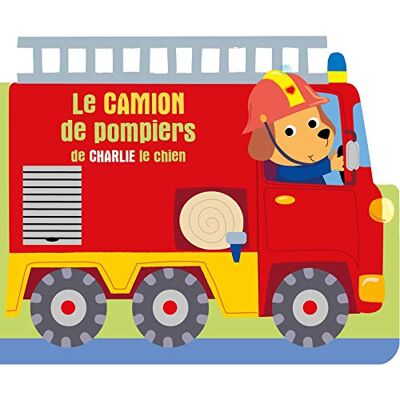 Ballon Le Camion De Pompiers De Charlie Le Chien - Publicité Ballon Le Camion De Pompiers De Charlie Le Chien - Publicité