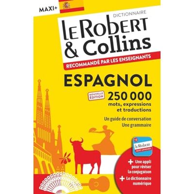 Le Robert & Collins Espagnol Maxi + : Français-Espagnol, Espagnol-Français - Publicité Le Robert & Collins Espagnol Maxi + : Français-Espagnol, Espagnol-Français - Publicité