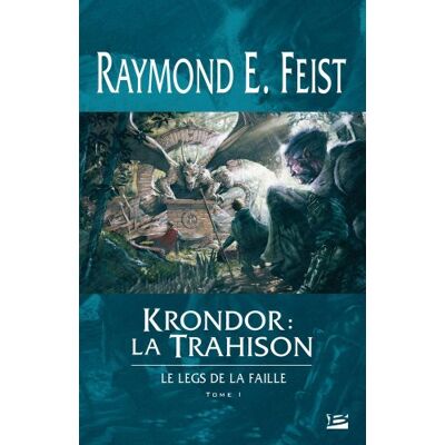 Feist, Raymond E. Le Legs De La Faille. Vol. 1. Krondor, La Trahison - Publicité Feist, Raymond E. Le Legs De La Faille. Vol. 1. Krondor, La Trahison - Publicité