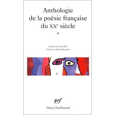 Collectif Anthologie De La Poésie Française Du Xxe Siècle. Vol. 1 - Publicité Collectif Anthologie De La Poésie Française Du Xxe Siècle. Vol. 1 - Publicité
