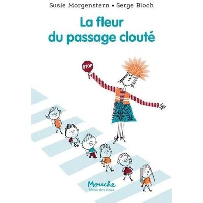 Susie Morgenstern La Fleur Du Passage Clouté - Publicité Susie Morgenstern La Fleur Du Passage Clouté - Publicité