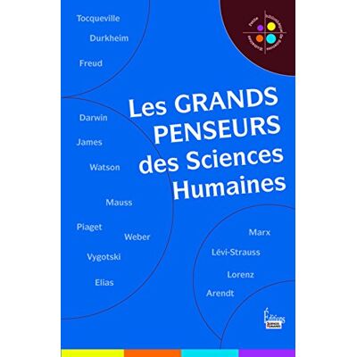 Collectif Les Grands Penseurs Des Sciences Humaines - Publicité Collectif Les Grands Penseurs Des Sciences Humaines - Publicité