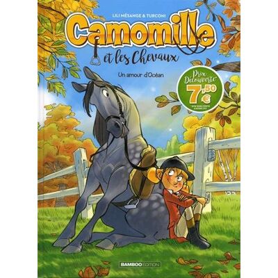 Camomille Et Les Chevaux. Vol. 1. Un Amour D'Océan - Publicité Camomille Et Les Chevaux. Vol. 1. Un Amour D'Océan - Publicité
