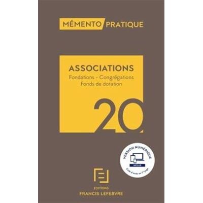 Collectif Associations : Fondations, Congrégations, Fonds De Dotation : 2020 - Publicité Collectif Associations : Fondations, Congrégations, Fonds De Dotation : 2020 - Publicité