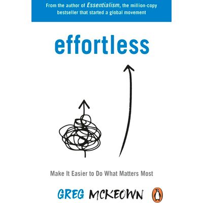 Greg McKeown Effortless: Make It Easier To Do What Matters Most: The Instant New York Times Bestseller - Publicité Greg McKeown Effortless: Make It Easier To Do What Matters Most: The Instant New York Times Bestseller - Publicité