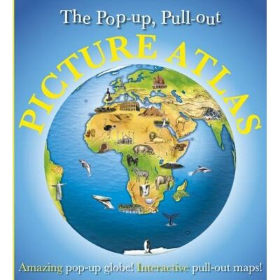 Dorling Kindersley Pop-Up, Pull-Out, Picture Atlas - Publicité Dorling Kindersley Pop-Up, Pull-Out, Picture Atlas - Publicité