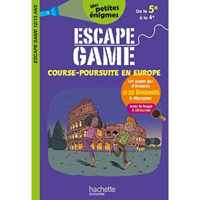 Sandra Lebrun Course-Poursuite En Europe : Escape Game 12-13 Ans, De La 5e À La 4e - Publicité Sandra Lebrun Course-Poursuite En Europe : Escape Game 12-13 Ans, De La 5e À La 4e - Publicité