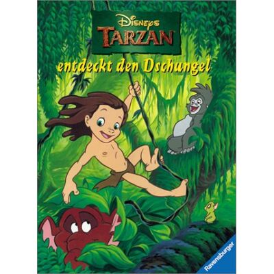 Walt Disney Tarzan: Tarzan Entdeckt Den Dschungel: Buch Mit Klappen - Publicité Walt Disney Tarzan: Tarzan Entdeckt Den Dschungel: Buch Mit Klappen - Publicité