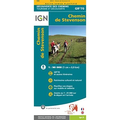 Collectif Chemin De Stevenson 1:90 000 - Publicité Collectif Chemin De Stevenson 1:90 000 - Publicité