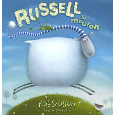 Rob Scotton Russell Le Mouton - Publicité Rob Scotton Russell Le Mouton - Publicité