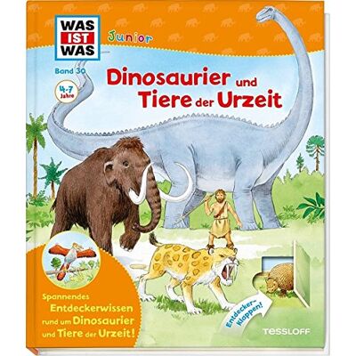 Bärbel Oftring Was Ist Was Junior: Dinosaurier Und Tiere Der Urzeit (Was Ist Was Junior - Sachbuchreihe, Band 30) - Publicité Bärbel Oftring Was Ist Was Junior: Dinosaurier Und Tiere Der Urzeit (Was Ist Was Junior - Sachbuchreihe, Band 30) - Publicité