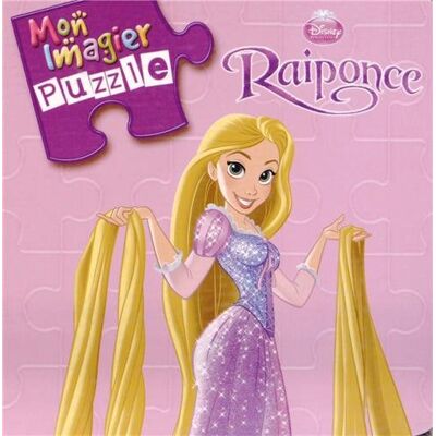 Disney Mon Imagier Puzzle : Raiponce - Publicité Disney Mon Imagier Puzzle : Raiponce - Publicité