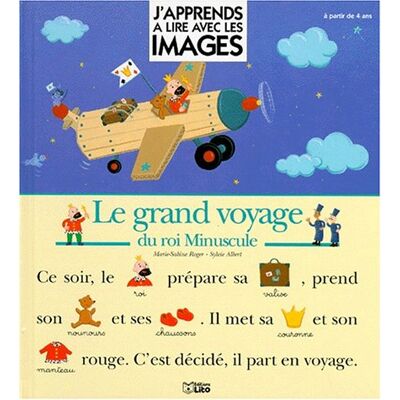 Marie-Sabine Roger Le Grand Voyage Du Roi Minuscule - Publicité Marie-Sabine Roger Le Grand Voyage Du Roi Minuscule - Publicité