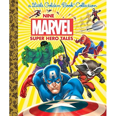 Various Nine Marvel Super Hero Tales (Marvel) (Little Golden Book Collection) - Publicité Various Nine Marvel Super Hero Tales (Marvel) (Little Golden Book Collection) - Publicité