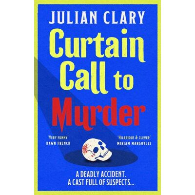 Julian Clary Curtain Call To Murder - Publicité Julian Clary Curtain Call To Murder - Publicité