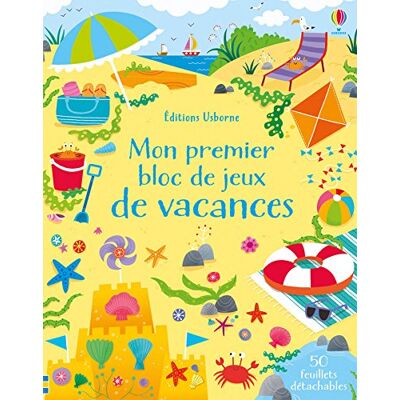 Collectif Mon Premier Bloc De Jeux De Vacances : 50 Feuillets Détachables - Publicité Collectif Mon Premier Bloc De Jeux De Vacances : 50 Feuillets Détachables - Publicité