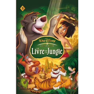 Walt Disney : Chef-D'Oeuvre. Vol. 3. Le Livre De La Jungle - Publicité Walt Disney : Chef-D'Oeuvre. Vol. 3. Le Livre De La Jungle - Publicité