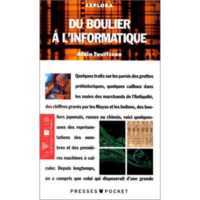 Alain Taurisson Du Boulier À L'Informatique - Publicité Alain Taurisson Du Boulier À L'Informatique - Publicité