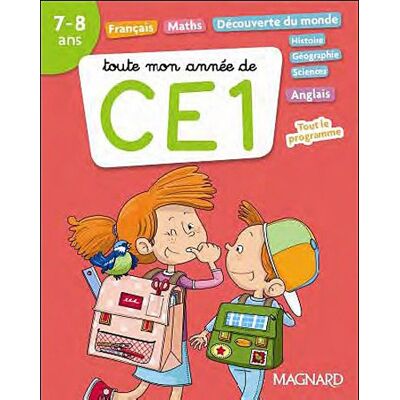 Laurence Favre Toute Mon Année De Ce1, 7-8 Ans - Publicité Laurence Favre Toute Mon Année De Ce1, 7-8 Ans - Publicité