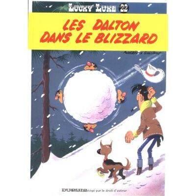 Morris Lucky Luke. Vol. 22. Les Dalton Dans Le Blizzard - Publicité Morris Lucky Luke. Vol. 22. Les Dalton Dans Le Blizzard - Publicité
