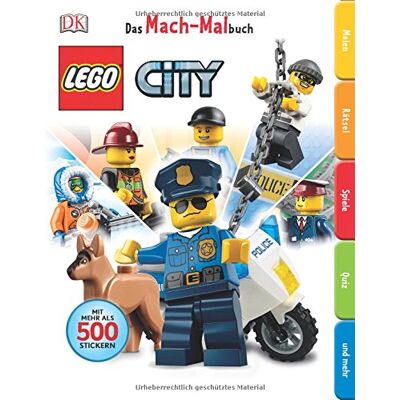 Dorling Kindersley Das Mach-Malbuch. Lego® City - Publicité Dorling Kindersley Das Mach-Malbuch. Lego® City - Publicité
