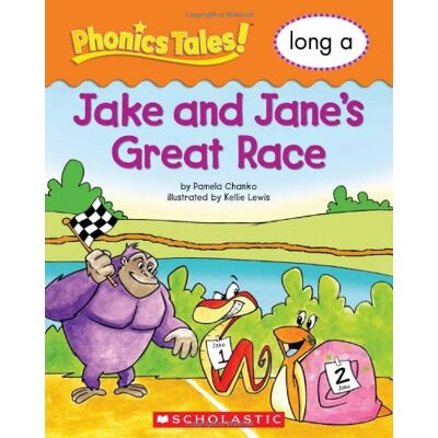 Scholastic The Great Race (Long A) (Phonics Tales) - Publicité Scholastic The Great Race (Long A) (Phonics Tales) - Publicité