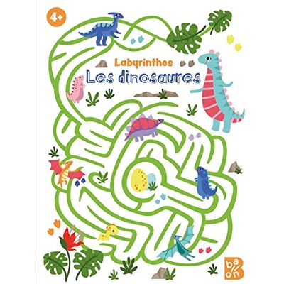 Ballon Les Dinosaures : Labyrinthes - Publicité Ballon Les Dinosaures : Labyrinthes - Publicité
