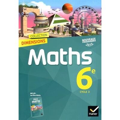 Stéphane Agnel Maths 6e, Cycle 3 : Nouveaux Programmes 2016 - Publicité Stéphane Agnel Maths 6e, Cycle 3 : Nouveaux Programmes 2016 - Publicité