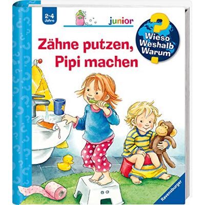 Frauke Nahrgang Zähne Putzen, Pipi Machen (Wieso? Weshalb? Warum? Junior, Band 52) - Publicité Frauke Nahrgang Zähne Putzen, Pipi Machen (Wieso? Weshalb? Warum? Junior, Band 52) - Publicité