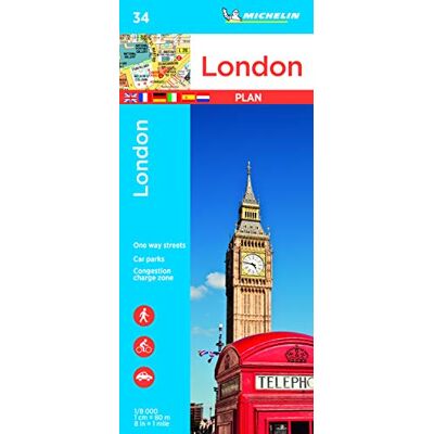 Michelin London: Stadtplan 1:8.000 (Michelin Stadtpläne, Band 34) - Publicité Michelin London: Stadtplan 1:8.000 (Michelin Stadtpläne, Band 34) - Publicité