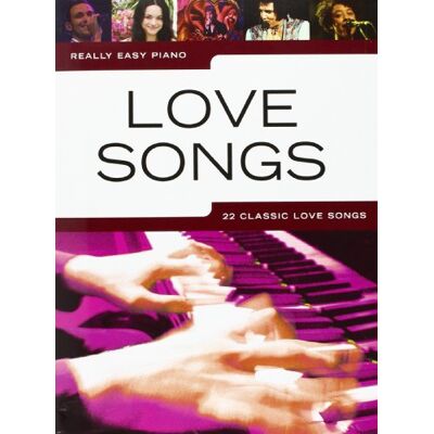 Various Really Easy Piano Love Songs Pf - Publicité Various Really Easy Piano Love Songs Pf - Publicité