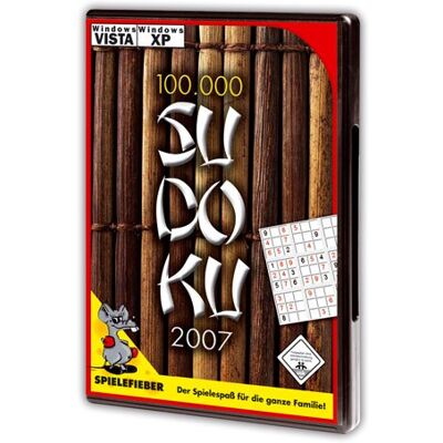 Franzis 100.000 Sudoku 2007, Cd-Rom Für Windows Xp, Vista - Publicité Franzis 100.000 Sudoku 2007, Cd-Rom Für Windows Xp, Vista - Publicité