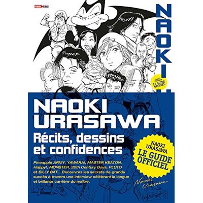 Collectif Naoki Urasawa : Récits, Dessins Et Confidences : Le Guide Officiel - Publicité Collectif Naoki Urasawa : Récits, Dessins Et Confidences : Le Guide Officiel - Publicité