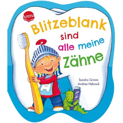 Sandra Grimm Blitzeblank Sind Alle Meine Zähne: Witziges Pappbilderbuch Über Das Zähneputzen Ab 18 Monaten - Publicité Sandra Grimm Blitzeblank Sind Alle Meine Zähne: Witziges Pappbilderbuch Über Das Zähneputzen Ab 18 Monaten - Publicité