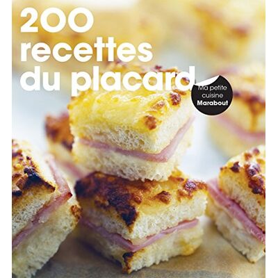 Marabout 200 Recettes Du Placard - Publicité Marabout 200 Recettes Du Placard - Publicité
