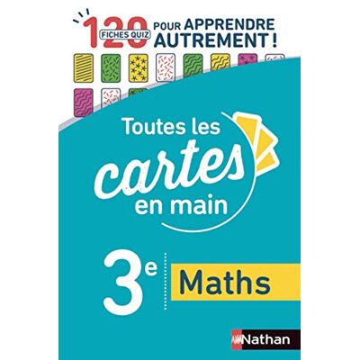 Toutes Les Cartes En Main, Maths 3e - Publicité Toutes Les Cartes En Main, Maths 3e - Publicité