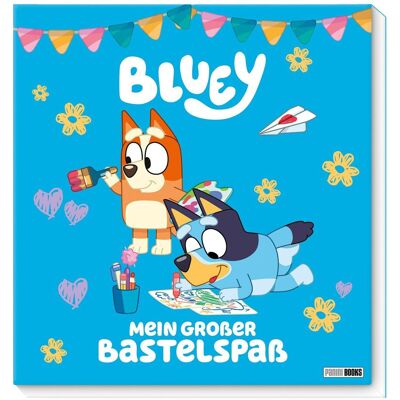Panini Bluey: Mein Großer Bastelspaß: Bastelblock Mit Stabilen Bastelvorlagen - Publicité Panini Bluey: Mein Großer Bastelspaß: Bastelblock Mit Stabilen Bastelvorlagen - Publicité