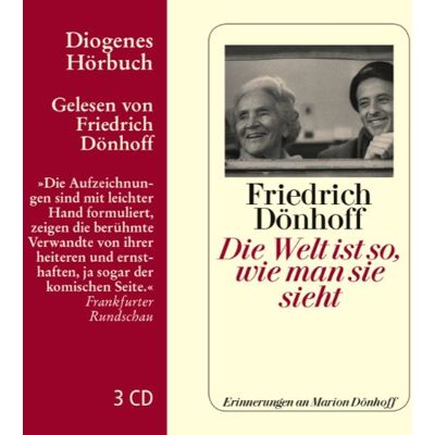 Friedrich Dönhoff Die Welt Ist So, Wie Man Sie Sieht: Erinnerungen An Marion Dönhoff - Publicité Friedrich Dönhoff Die Welt Ist So, Wie Man Sie Sieht: Erinnerungen An Marion Dönhoff - Publicité