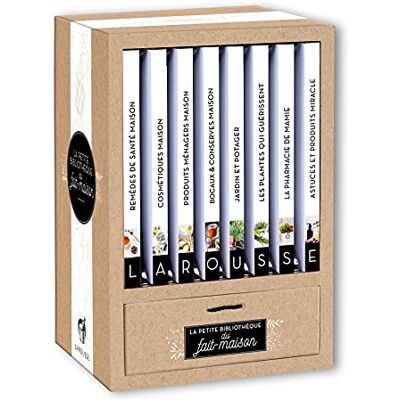 Larousse La Petite Bibliothèque Du Fait Maison - Publicité Larousse La Petite Bibliothèque Du Fait Maison - Publicité
