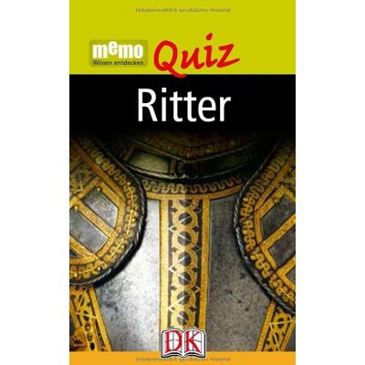 Dorling Kindersley Memo Wissen Entdecken Quiz: Ritter - Publicité Dorling Kindersley Memo Wissen Entdecken Quiz: Ritter - Publicité
