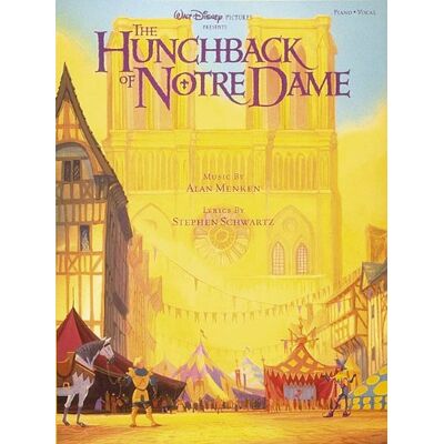 Various The Hunchback Of Notre Dame Pvg: Includes Songbook (Piano/vocal/guitar Artist Songbook) - Publicité Various The Hunchback Of Notre Dame Pvg: Includes Songbook (Piano/vocal/guitar Artist Songbook) - Publicité