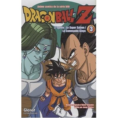 Akira Toriyama Dragon Ball Z : Anime Comics De La Série Télé : 2e Partie, Le Super Saïyen, Le Commando Ginyu. Vol. 3 - Publicité Akira Toriyama Dragon Ball Z : Anime Comics De La Série Télé : 2e Partie, Le Super Saïyen, Le Commando Ginyu. Vol. 3 - Publicité