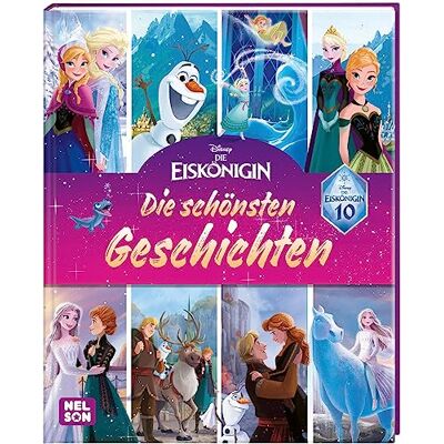 10 Jahre Eiskönigin: Die Schönsten Geschichten Zum Vorlesen: Sonderausgabe Zum Jubiläum Für Kinder Ab 3 Jahren (Disney Eiskönigin) - Publicité 10 Jahre Eiskönigin: Die Schönsten Geschichten Zum Vorlesen: Sonderausgabe Zum Jubiläum Für Kinder Ab 3 Jahren (Disney Eiskönigin) - Publicité