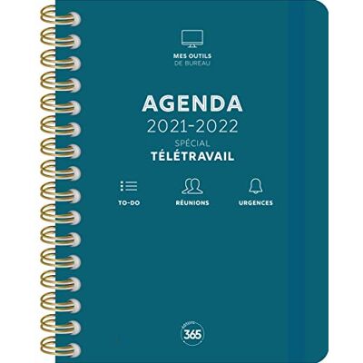 Editions 365 Agenda 2021-2022 : Spécial Télétravail - Publicité Editions 365 Agenda 2021-2022 : Spécial Télétravail - Publicité