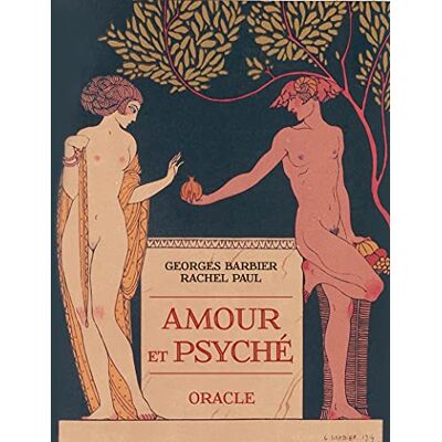 Georges Barbier Amour Et Psyché : Oracle - Publicité Georges Barbier Amour Et Psyché : Oracle - Publicité