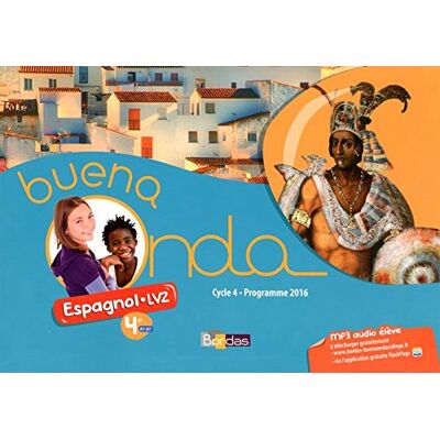 Collectif Buena Onda, Espagnol Lv2, 4e, A1-A1+ : Cycle 4, Programme 2016 - Publicité Collectif Buena Onda, Espagnol Lv2, 4e, A1-A1+ : Cycle 4, Programme 2016 - Publicité