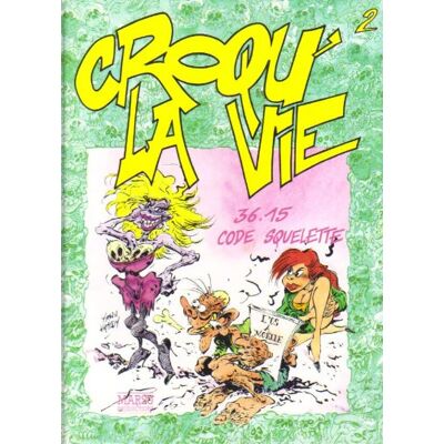 Hardy Croqu' La Vie. Vol. 2. 36.15, Code Squelette - Publicité Hardy Croqu' La Vie. Vol. 2. 36.15, Code Squelette - Publicité
