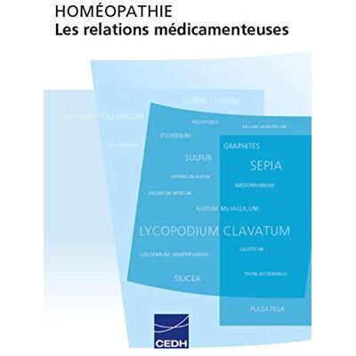 Collectif Homéopathie : Les Relations Médicamenteuses - Publicité Collectif Homéopathie : Les Relations Médicamenteuses - Publicité